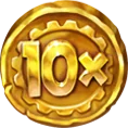 Νόμισμα 10x στο Pirots 5